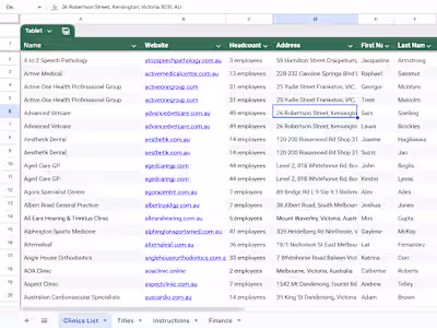 Lead Generation using LinkedIn SalesNavigator, Zoominfo & Lusha