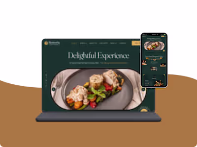 Restaurant Website Design