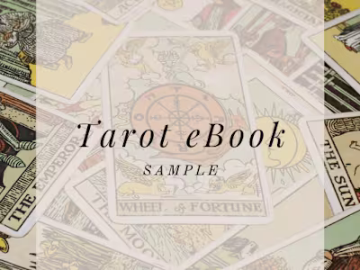 Tarot Card eBook Sample