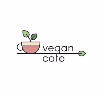 Vegan Cafe Logo