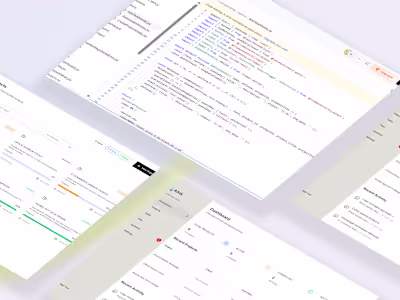 Built a clean client portal