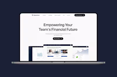 UI/UX Design and Webflow Development - OpenStock