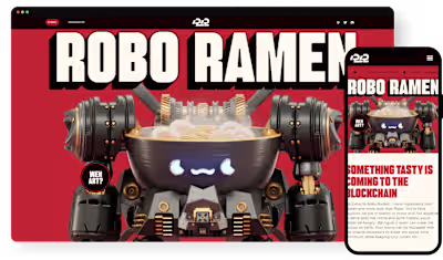 Robo Ramen Website