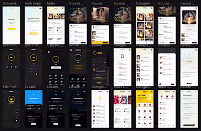 EduApp UI/UX Design Project