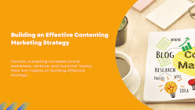 Building an Effective Contenting Marketing Strategy