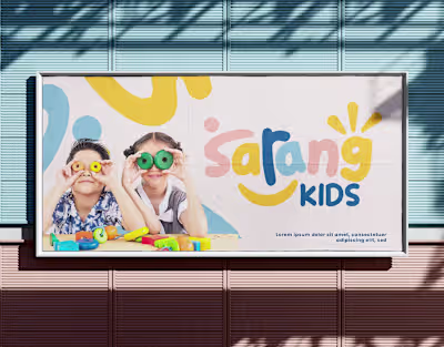 Logo Branding For Sarang Kids