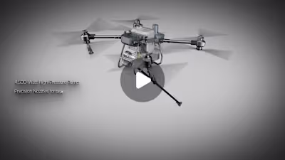 3D drone product render (360) 