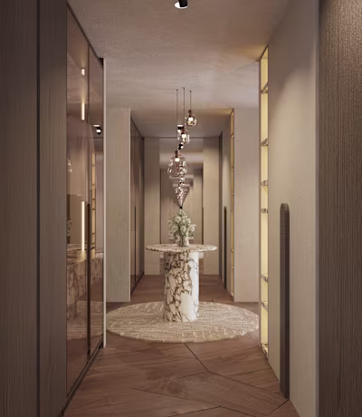 Modern Master Suite Rendering | 3D Interior Visualization