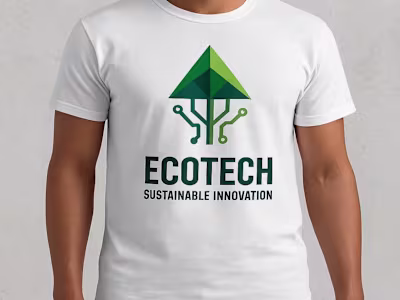 EcoTech unique logo design