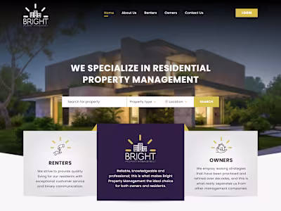 Website For Residential Property Management