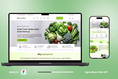Agriculture Web App