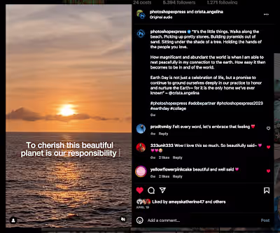 Content Creation for Photoshop Express