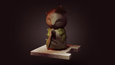 Stylized Statue