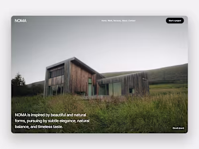 NOMA - Web Design & Webflow Development