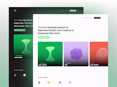 Fern - Notion + Super Template