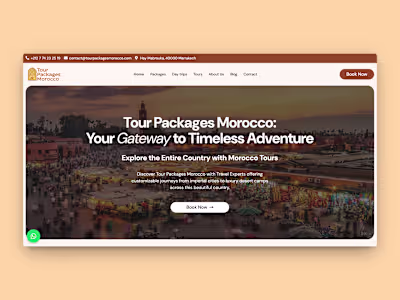 TourPackagesMorocco – Bespoke Morocco Tours