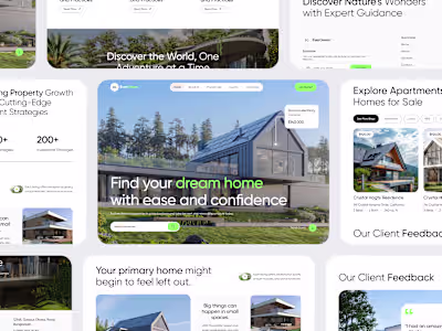 Ever Green– Real Estate Website Design