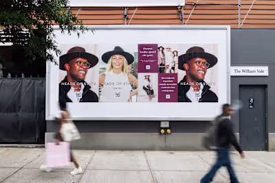 NYC Fashion Billboard - Heads of State