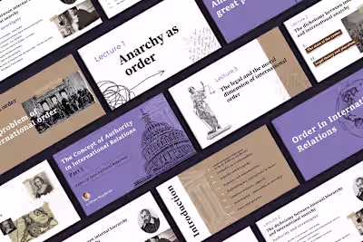 Presentation Design - various projects