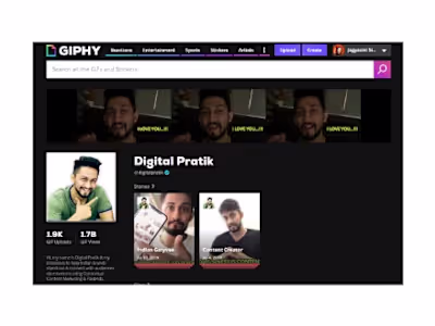 Fueling the Growth of a Giphy Page: from 200M to 1.7B views