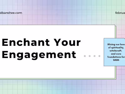 Enchant Your Engagement workshop