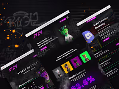 UX/UI Design For Steezy