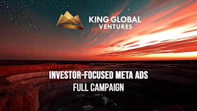 Strategy, Video, & Content - Investment Campaign