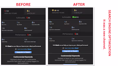 Single Video SEO project