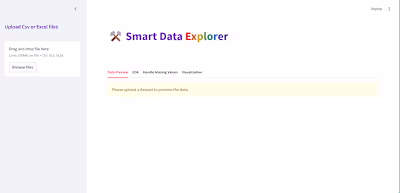 Interactive Data Explorer Development
