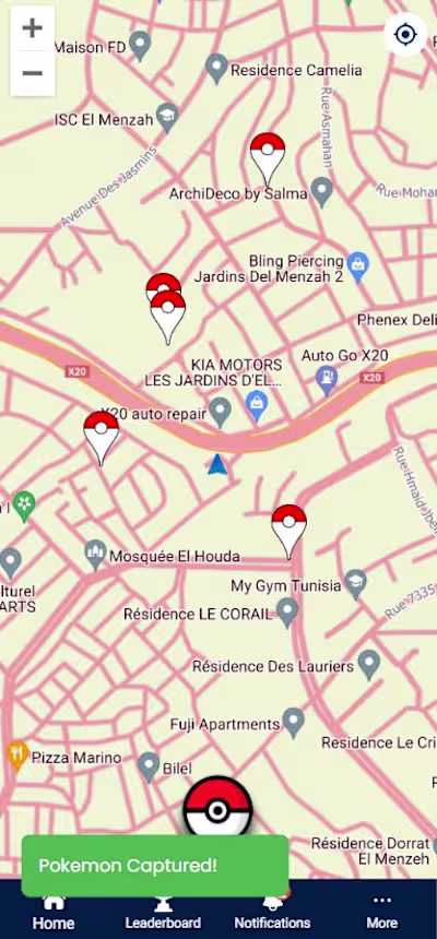 Pokemon go clone