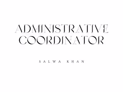 Administrative Coordinator