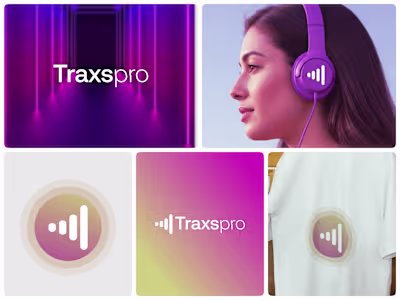 Web3 Brand Identity Design for Traxspro