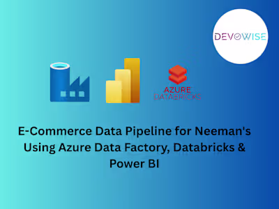 Neeman's - Azure-Based E-commerce Data Pipeline