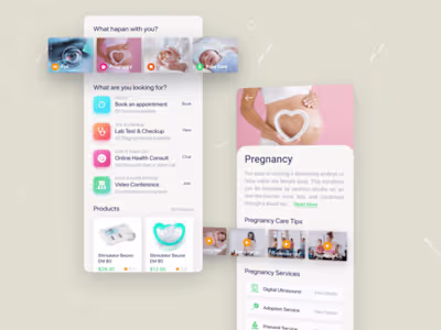Mobile App UIUX Design