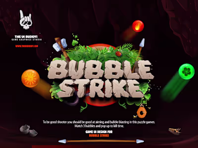 BUBBLE STRIKE - CASUAL GAME UI
