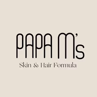 Papa M's | Natural Skin & Haircare Branding