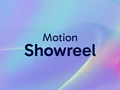 Motion Showreel