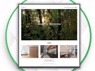 Residential renovations 