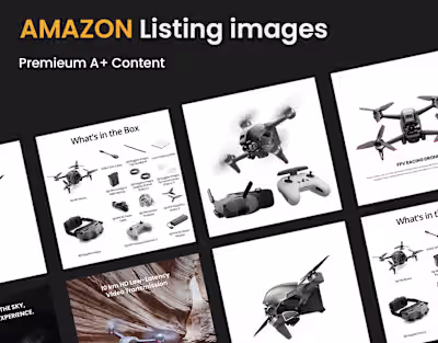 Amazon Premium A+ content - DJI FPV Drone