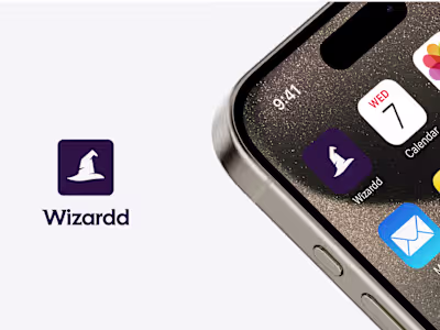 Magical Visual Identity and Landing Page for Wizardd Finance