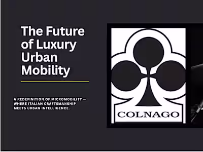 Colnago Innovation Project