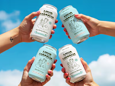 Mika Matcha Branding