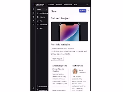 Creator Portfolio Platform — AI Copywriting + CMS Built enti...