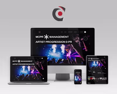 MCPR - Artist Progression & PR Management