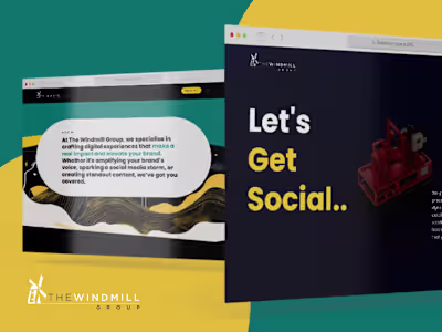 ✔  The Windmill Group website redesign and build
