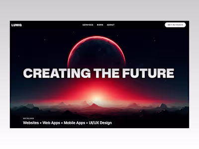 LUNIQ | Web Design & Development