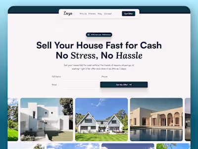 SellYaHome - Real Estate Web Design