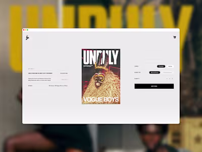 I developed shopatunruly (https://www.shopatunruly.com) shop...