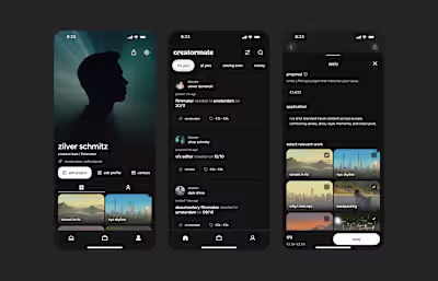 Dark mode App.