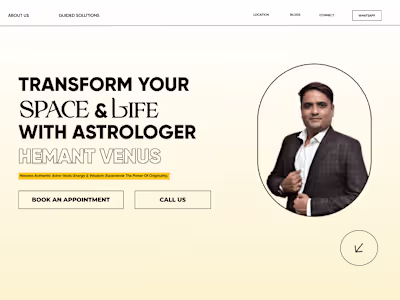 Best Vastu Consultant | Astrologer Hemant Venus -
